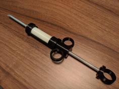 Plague Doctor Syringe 3D Printer Model