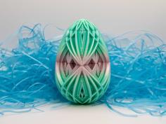 Kaleidoscope Easter Egg (4 Sizes) 3D Printer Model