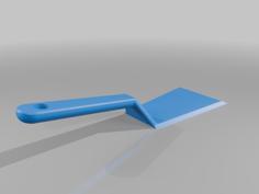 Frying Spatula Frying Pan 3D Printer Model