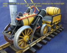 Stephenson Rocket 1:32 Train 3D Printer Model