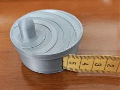 Soft Tape Measure Spool (Stronger, More Roomy) 3D Printer Model