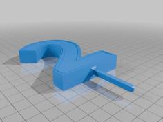 2nd Birthday Cake Topper 3D Printer Model