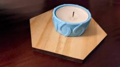 Belton Tea Candle Holder 3D Printer Model