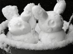 Snow Pika – A Snowman Mold 3D Printer Model