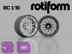 RC Rim 1/10 ROTIFORM BLQ Replica 3D Printer Model