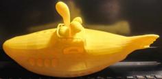 Yellow Submarine 3D Printer Model