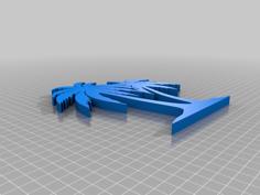 2D Palm Tree 3D Printer Model