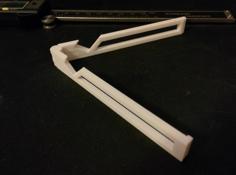 Folding Cell Phone Stand 3D Printer Model