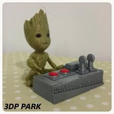 Baby Groot 5-3 (Don’t Push This Button) 3D Printer Model