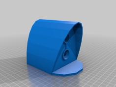 Round Minimalistic Bird House 3D Printer Model