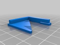 Round Corner Ruler 3D Printer Model