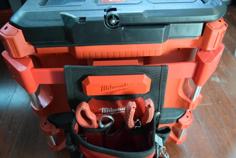 Milwaukee Packout Tool Pouch Rail 3D Printer Model