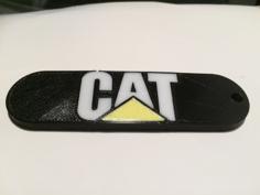 Caterpillar (CAT) Logo Key Tag 3D Printer Model