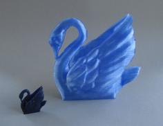 Odile The Swan 3D Printer Model