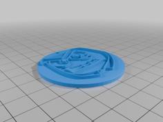 Inside Out Keychain 3D Printer Model