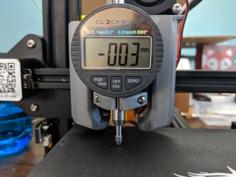 Dial Indicator Mount. CR10, Ender3, And Others. 3D Printer Model