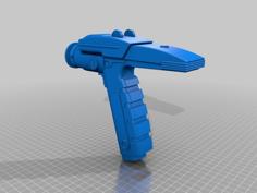 Star Trek Discovery Phaser Pistol 3D Printer Model