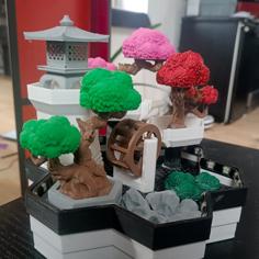 Modular Desktop Fountain Addons 3D Printer Model