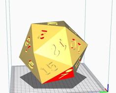 Dice Dice Tower 3D Printer Model