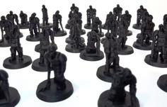 Guardsmen Thralls 3D Printer Model