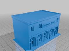 N Scale Small Town Street 3D Printer Model