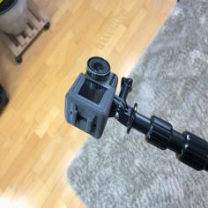 DJI Osmo Action Flexible Quick-release Holster With Coldshoe Mounts 3D Printer Model