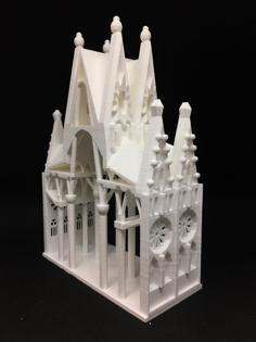 Interior Structure Of Sagrada Família Barcelona 3D Printer Model