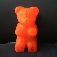 Voxelized Gummy Bear 3D Printer Model