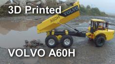 Volvo A60H RC Dump Truck 3D Printer Model