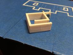 Wire Management Bracket – Small, Simple, Fast – Model Railroad 3D Printer Model