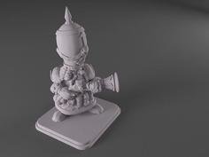 Heroquest – Infernal Dwarf Blunderbuss 3D Printer Model