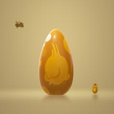 Egg Dofus Ocher / Oeuf Dofus Ocre 3D Printer Model