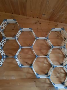 Hexagon-Shelf – Regal 3D Printer Model