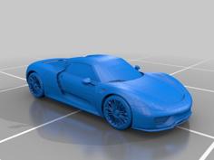 Porsche 918 3D Printer Model