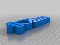 Emma Valentine’s Day I_Love_Emma Keychain Hanger 3D Printer Model