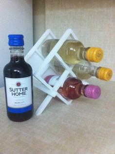 Mini Wine Rack 3D Printer Model