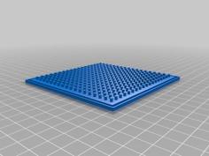 Bed For Epoxy 3D Printer Model