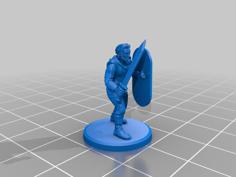 Classical Antiquity – Northern Barbarian Swordmen 3D Printer Model