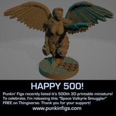 Space Valkyrie Smuggler 3D Printer Model