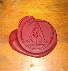 Acquisitions Incorporated Wax Seal 3D Printer Model