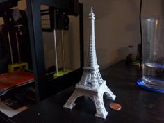 Eiffel Tower, Easier To Print 3D Printer Model