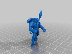 Jaffa Space Marine 3D Printer Model