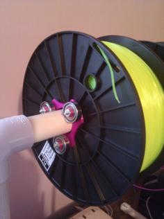 Filament Spool Hub For PVC 3D Printer Model