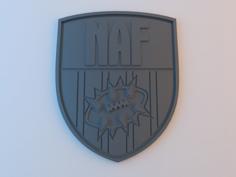 BB NAF Badge 3D Printer Model