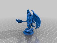 Dragonkin Battle-Mage 3D Printer Model