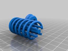 PLA Tested Spring / Shock System Suspension 3D Printer Model