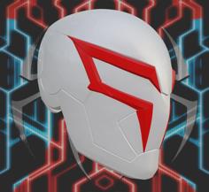 Spider-Man 2099 Inspired Helmet 3D Printer Model