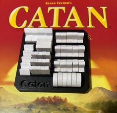 Catan Piece Holder 3D Printer Model