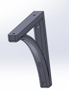 Shelf Bracket 3D Printer Model