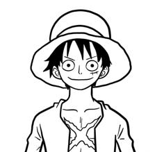 Luffy Wall Art 3D Printer Model